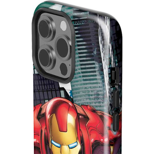 Marvel Avengers Assemble Iron Man iPhone 15 Pro Impact Case