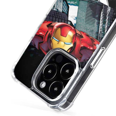 Marvel Avengers Assemble Iron Man iPhone 15 Pro MagSafe Case