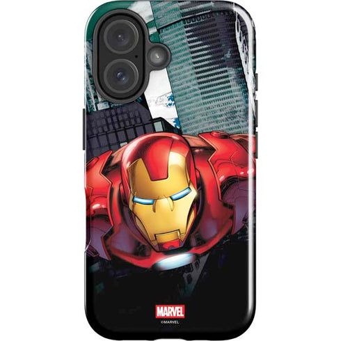 Marvel Avengers Assemble Iron Man iPhone 16 Plus Impact Case