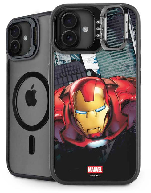 Marvel Avengers Assemble Iron Man iPhone 16 Plus Kickstand Case
