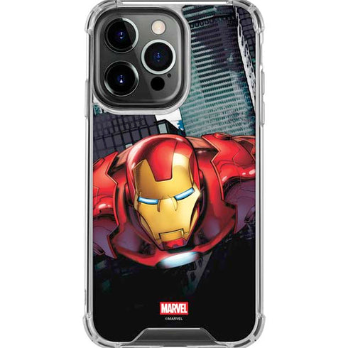 Marvel Avengers Assemble Iron Man iPhone 16 Pro Max Clear Case