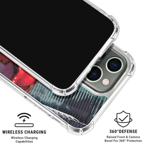Marvel Avengers Assemble Iron Man iPhone 16 Pro Max Clear Case