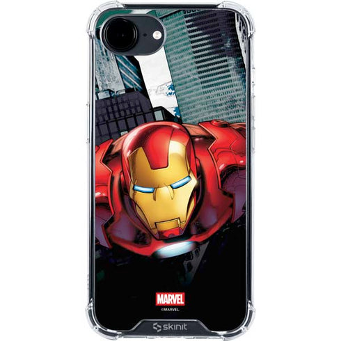 Marvel Avengers Assemble Iron Man iPhone 16e Clear Case