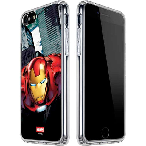 Marvel Avengers Assemble Iron Man iPhone SE (2nd & 3rd Gen) Clear Case