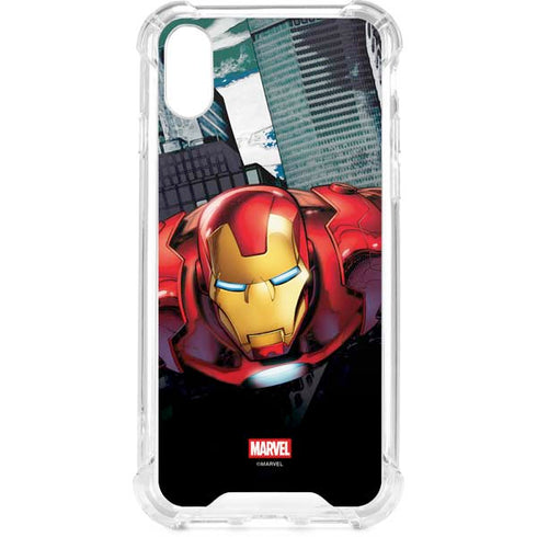 Marvel Avengers Assemble Iron Man iPhone XS Clear Case
