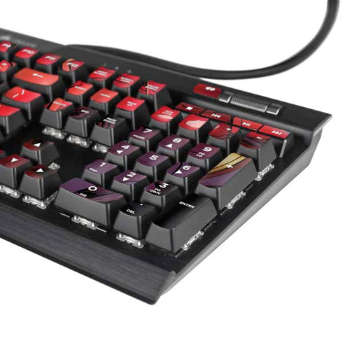 Marvel Avengers Assemble Iron Man K95 RGB PLATINUM Mechanical Gaming Keyboard Skin