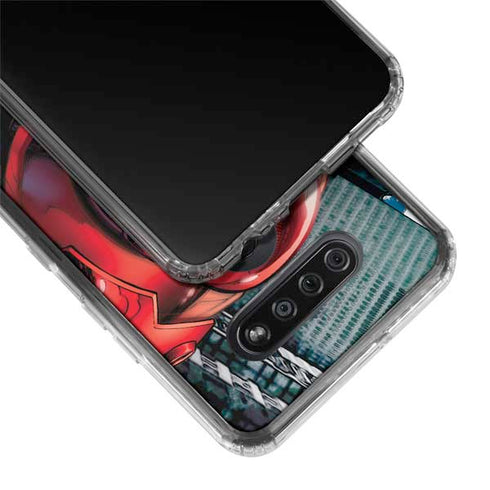 Marvel Avengers Assemble Iron Man LG K51/Q51 Clear Case