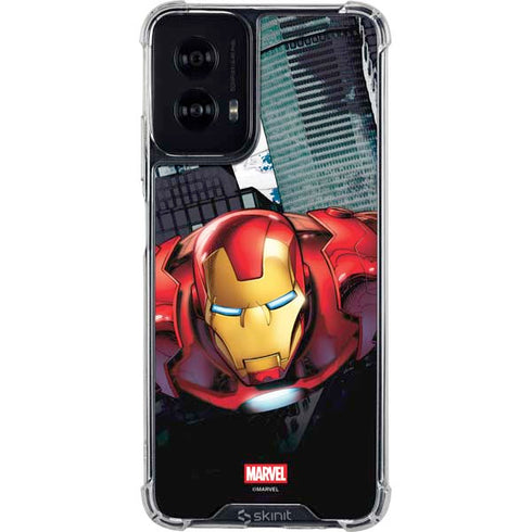Marvel Avengers Assemble Iron Man Moto G Power 5G (2024) Clear Case