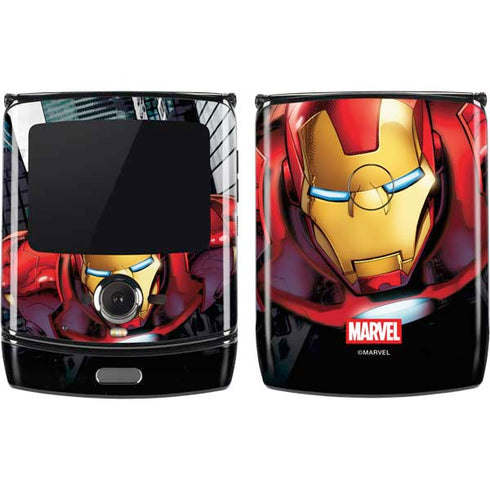 Marvel Avengers Assemble Iron Man Motorola RAZR Skin