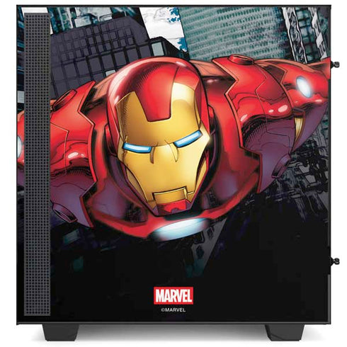 Marvel Avengers Assemble Iron Man NZXT H510 Compact ATX Mid-Tower Case Skin