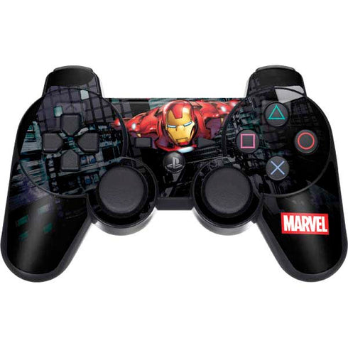 Marvel Avengers Assemble Iron Man PS3 Dual Shock wireless controller Skin