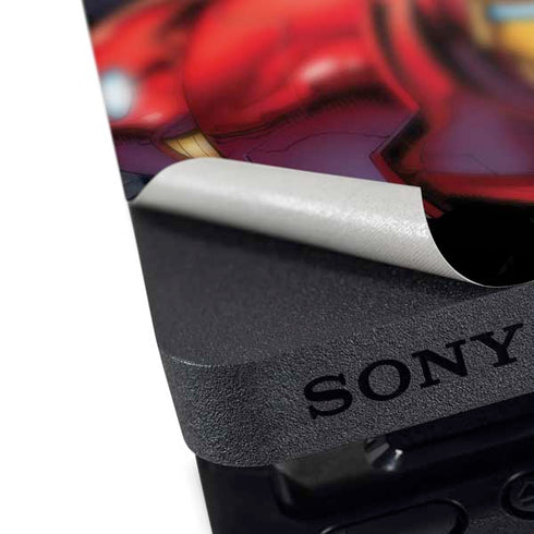 Marvel Avengers Assemble Iron Man PS4 Slim Skin