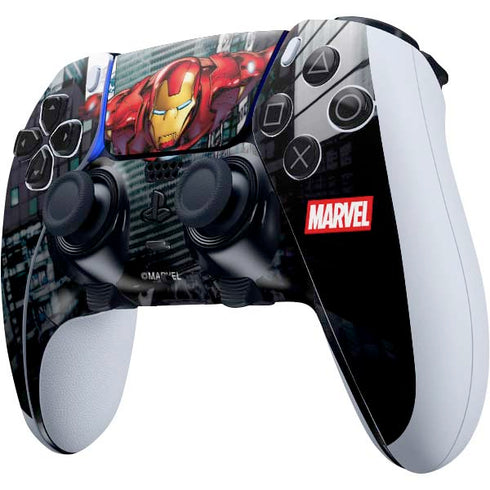 Marvel Avengers Assemble Iron Man PS5 DualSense Edge Pro Controller Skin