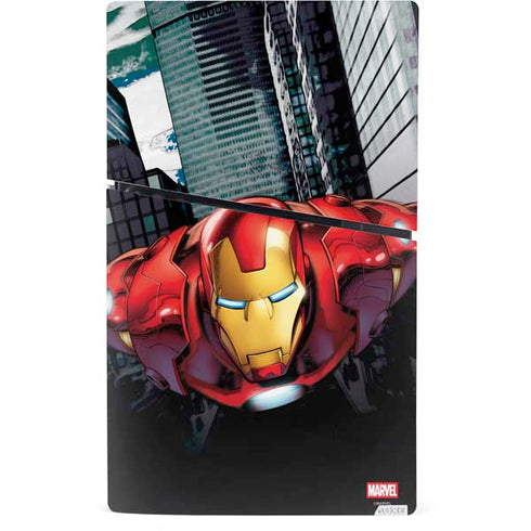 Marvel Avengers Assemble Iron Man PS5 Slim Digital Edition Bundle Skin