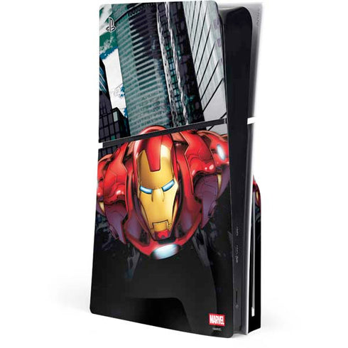 Marvel Avengers Assemble Iron Man PS5 Slim Disk Console Skin
