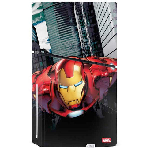Marvel Avengers Assemble Iron Man PS5 Slim Disk Console Skin