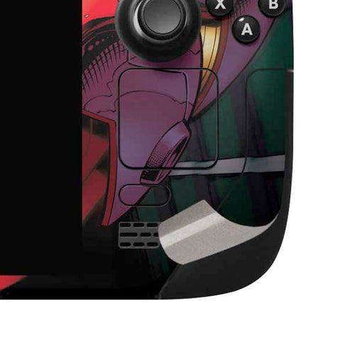 Marvel Avengers Assemble Iron Man Steam Deck Handheld Gaming Computer OLED Skin