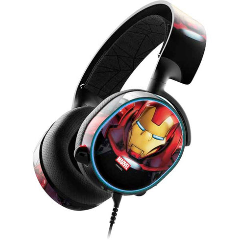 Marvel Avengers Assemble Iron Man SteelSeries Arctis 3 Skin