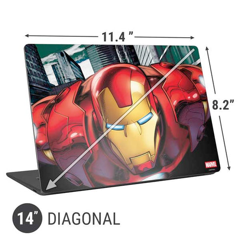 Marvel Avengers Assemble Iron Man Universal Laptop 14in (11.4 x 8.2in) Skin