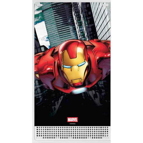 Marvel Avengers Assemble Iron Man Xbox Series S Console Skin