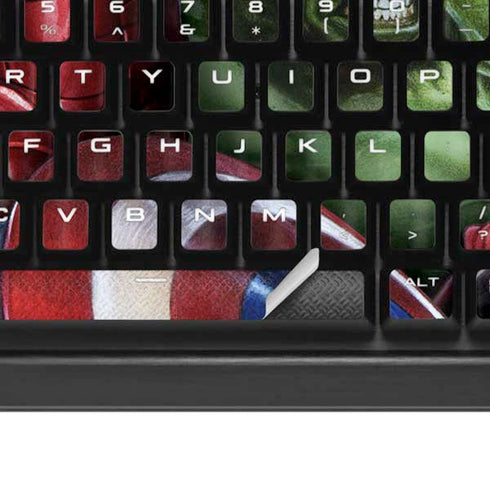 Marvel Avengers Assemble K95 RGB PLATINUM Mechanical Gaming Keyboard Skin