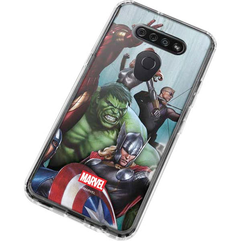 Marvel Avengers Assemble LG K51/Q51 Clear Case