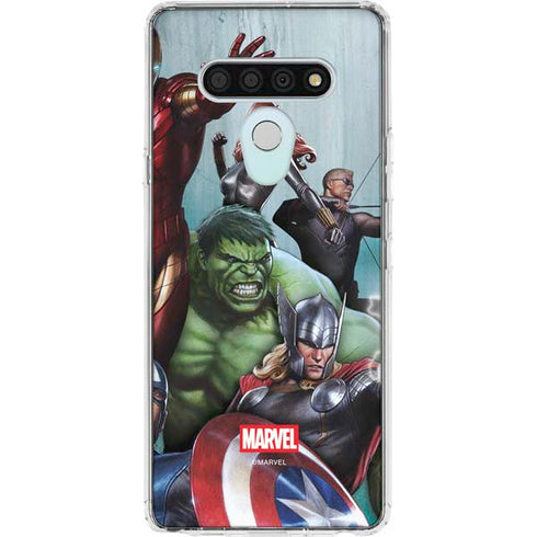 Marvel Avengers Assemble LG Stylo 6 Clear Case