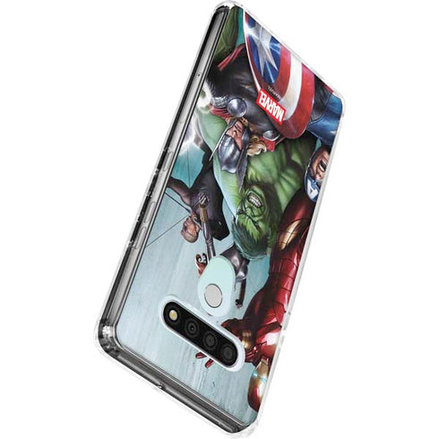 Marvel Avengers Assemble LG Stylo 6 Clear Case