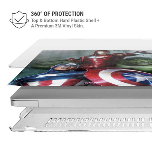 Marvel Avengers Assemble MacBook Pro 16in (2019-20) Case plus Skin