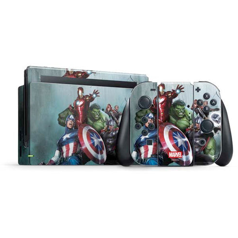 Marvel Avengers Assemble Nintendo Switch Bundle Skin