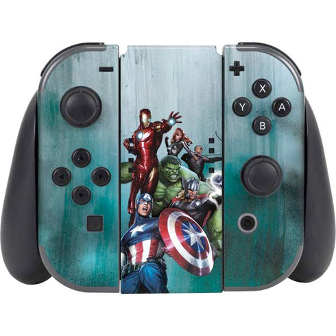 Marvel Avengers Assemble Nintendo Switch (2017-2021) Joy-Con Controller Skin