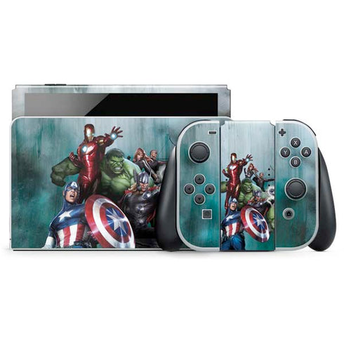 Marvel Avengers Assemble Nintendo Skins