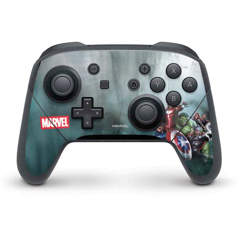 Marvel Avengers Assemble Nintendo Switch Pro Controller Skin