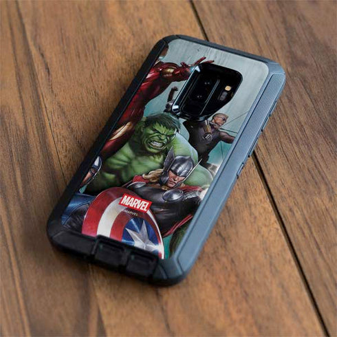 Marvel Avengers Assemble Otterbox Defender Galaxy Skin
