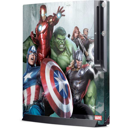 Marvel Avengers Assemble Playstation 3 & PS3 Slim Skin