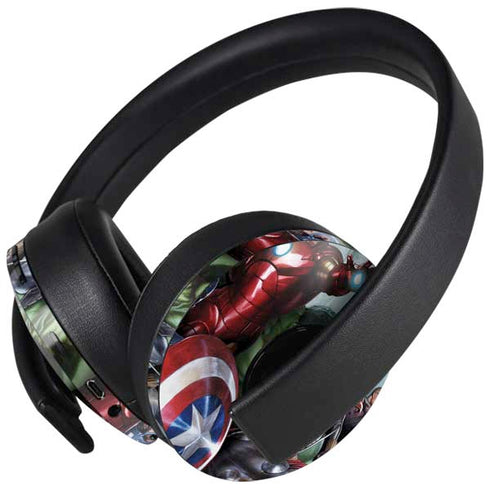 Marvel Avengers Assemble PlayStation 4 Gold Wireless Headset Skin