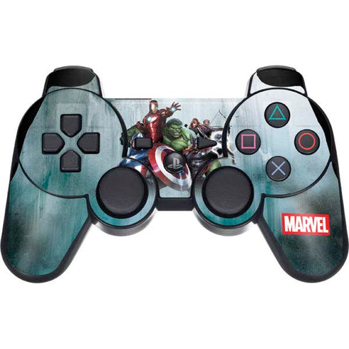 Marvel Avengers Assemble PS3 Dual Shock wireless controller Skin