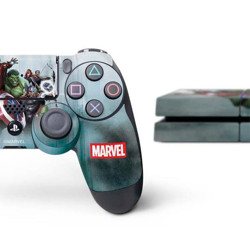 Marvel Avengers Assemble PS4 Console and Controller Bundle Skin