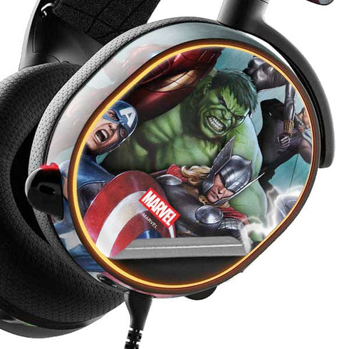 Marvel Avengers Assemble SteelSeries Arctis 3 Skin