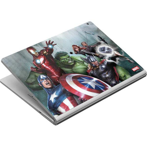 Marvel Avengers Assemble Surface Book Skin