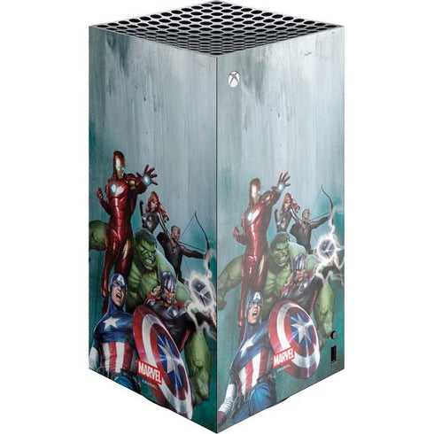 Marvel Avengers Assemble XBox Series X Digital Edition Console Skin