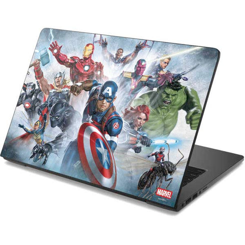 Marvel Avengers Assembled Dell Chromebook Skin