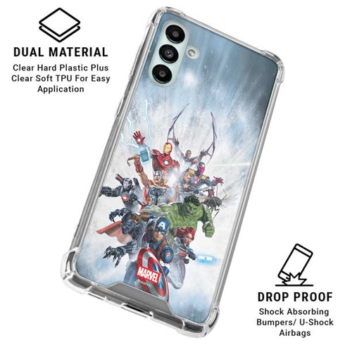 Marvel Avengers Assembled Galaxy A13 5G Clear Case