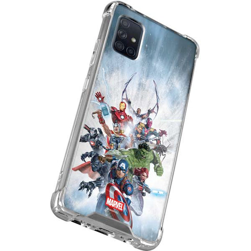 Marvel Avengers Assembled Galaxy A51 5G Clear Case