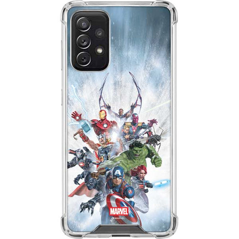 Marvel Avengers Assembled Galaxy A72 5G Clear Case