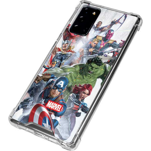 Marvel Avengers Assembled Galaxy Note20 5G Clear Case