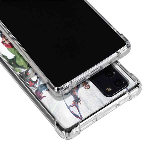 Marvel Avengers Assembled Galaxy Note20 5G Clear Case