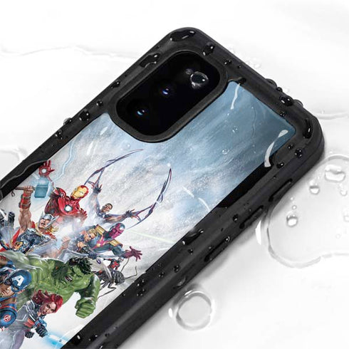Marvel Avengers Assembled Galaxy S20 Waterproof Case
