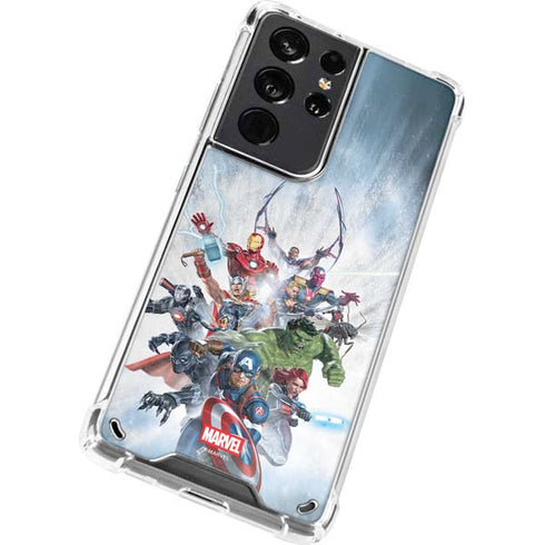 Marvel Avengers Assembled Galaxy S21 Ultra 5G Clear Case