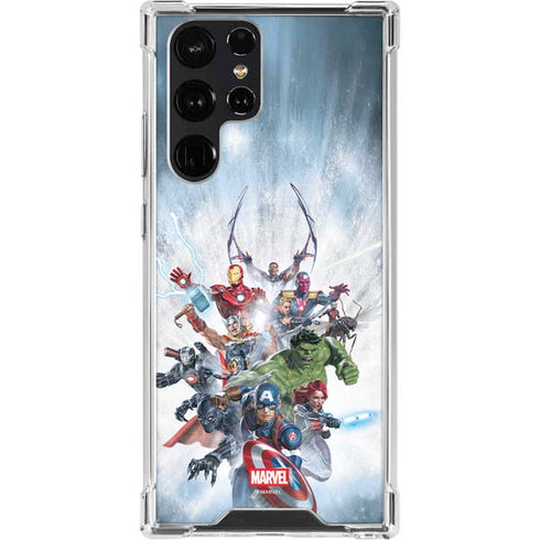 Marvel Avengers Assembled Galaxy S22 Ultra Clear Case